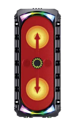STB  4'' x 2 BT Potable Speaker Red [STB-UK4202-RD]