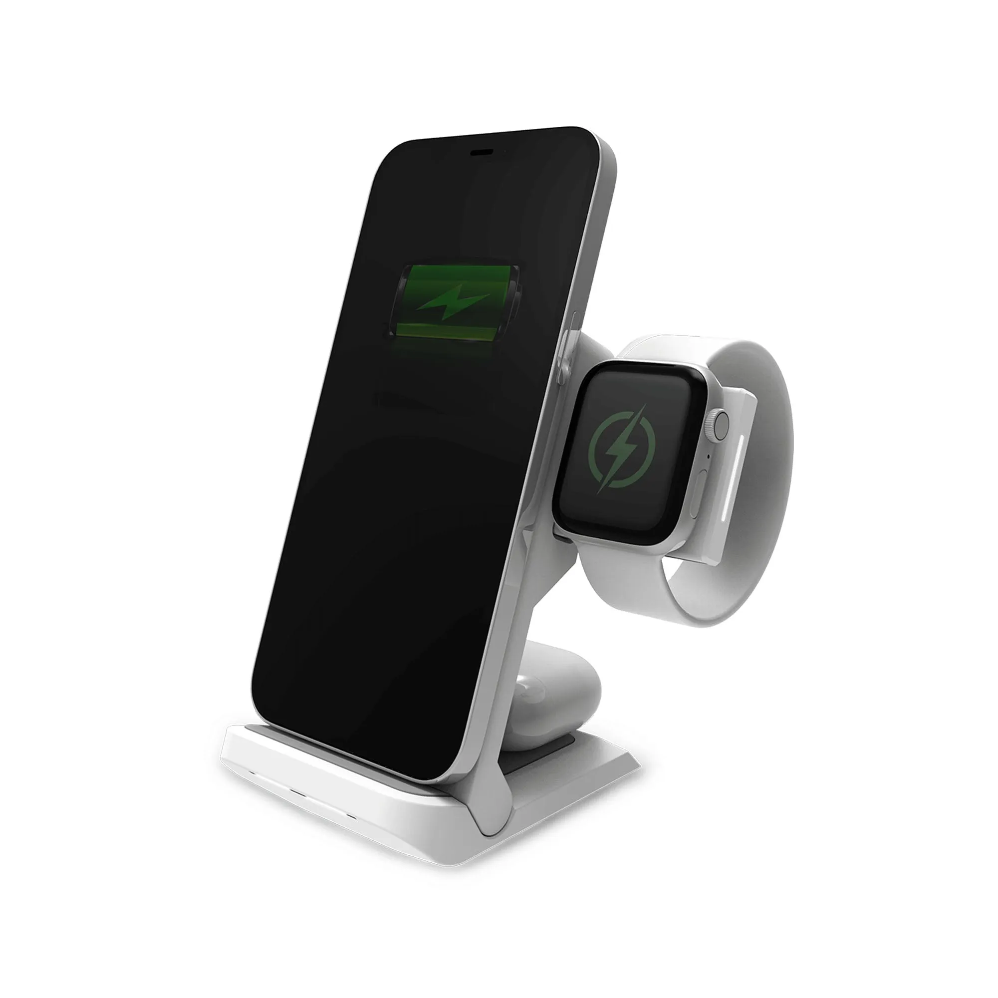 STM ChargeTree Go - Foldable Wireless Charger 15W Max Phone Output - White ( Barcode: 810046111154 )