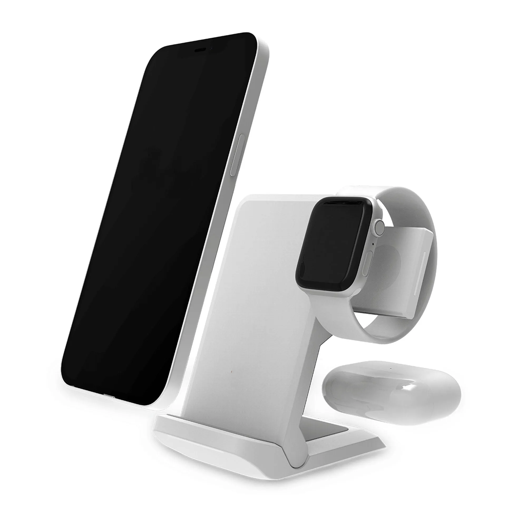 STM ChargeTree Go - Foldable Wireless Charger 15W Max Phone Output - White ( Barcode: 810046111154 )