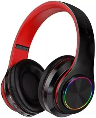 Super Bass Wireless Bluetooth Headphones with LED