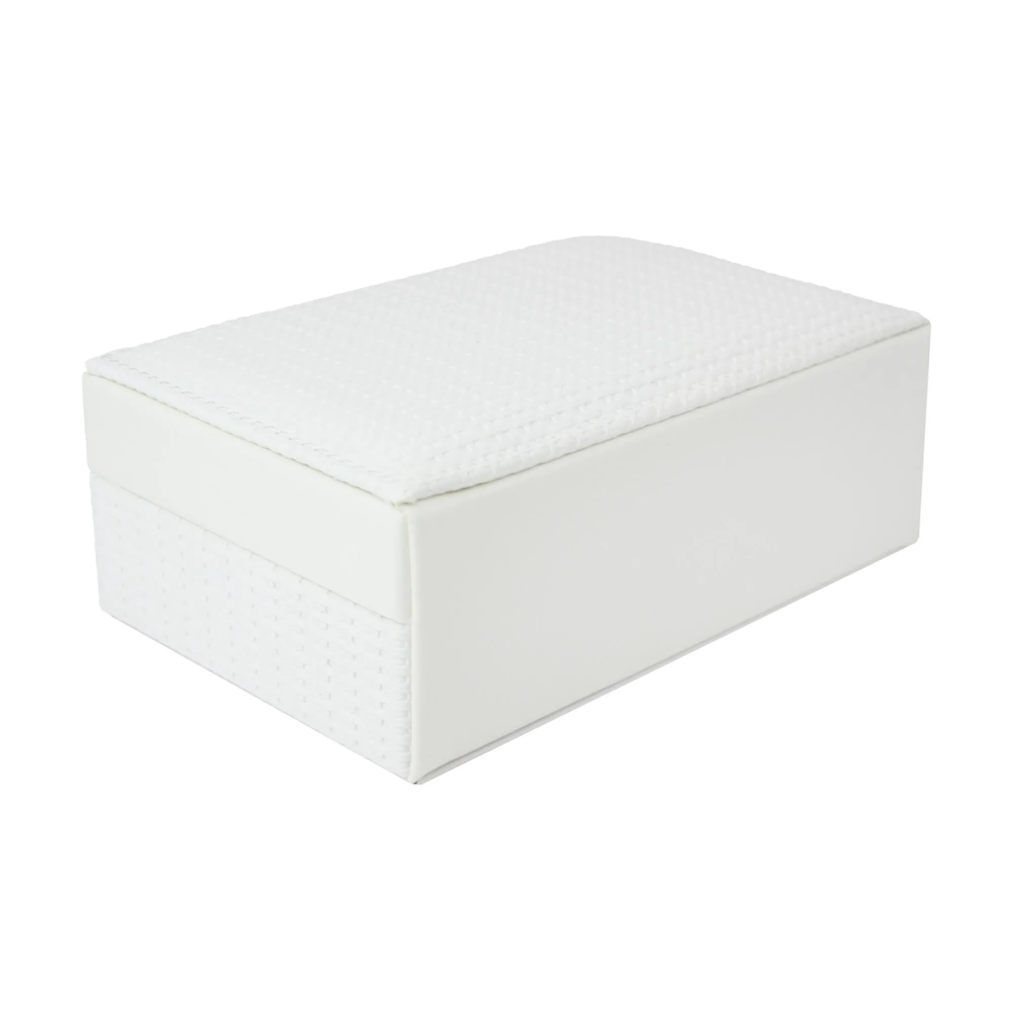 Textured Finish PU Leather Jewellery Organiser