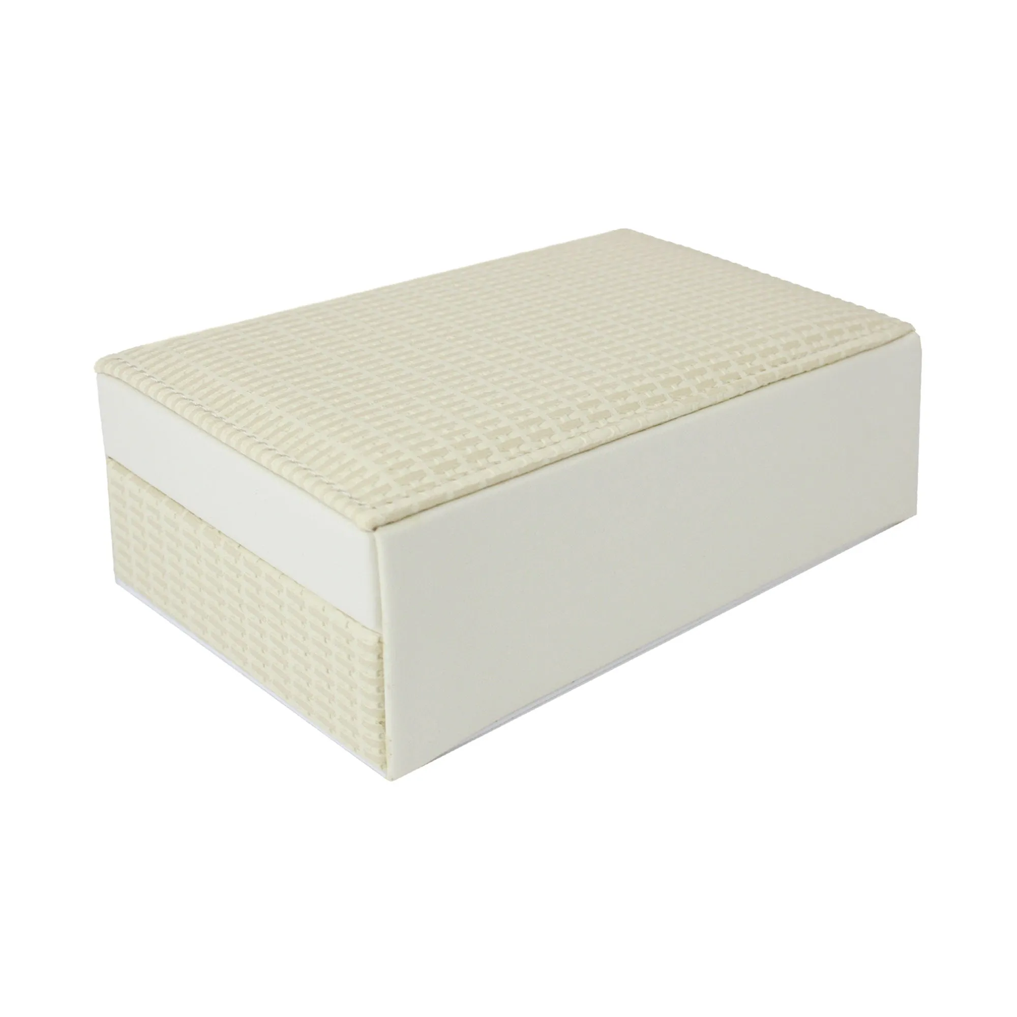 Textured Finish PU Leather Jewellery Organiser