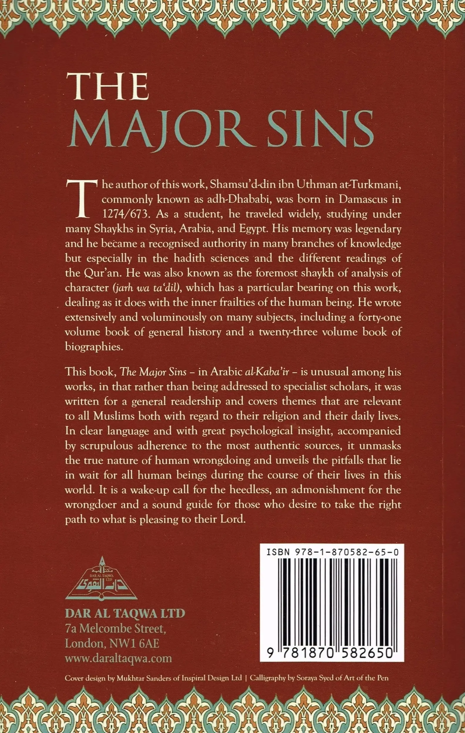 The Major Sins