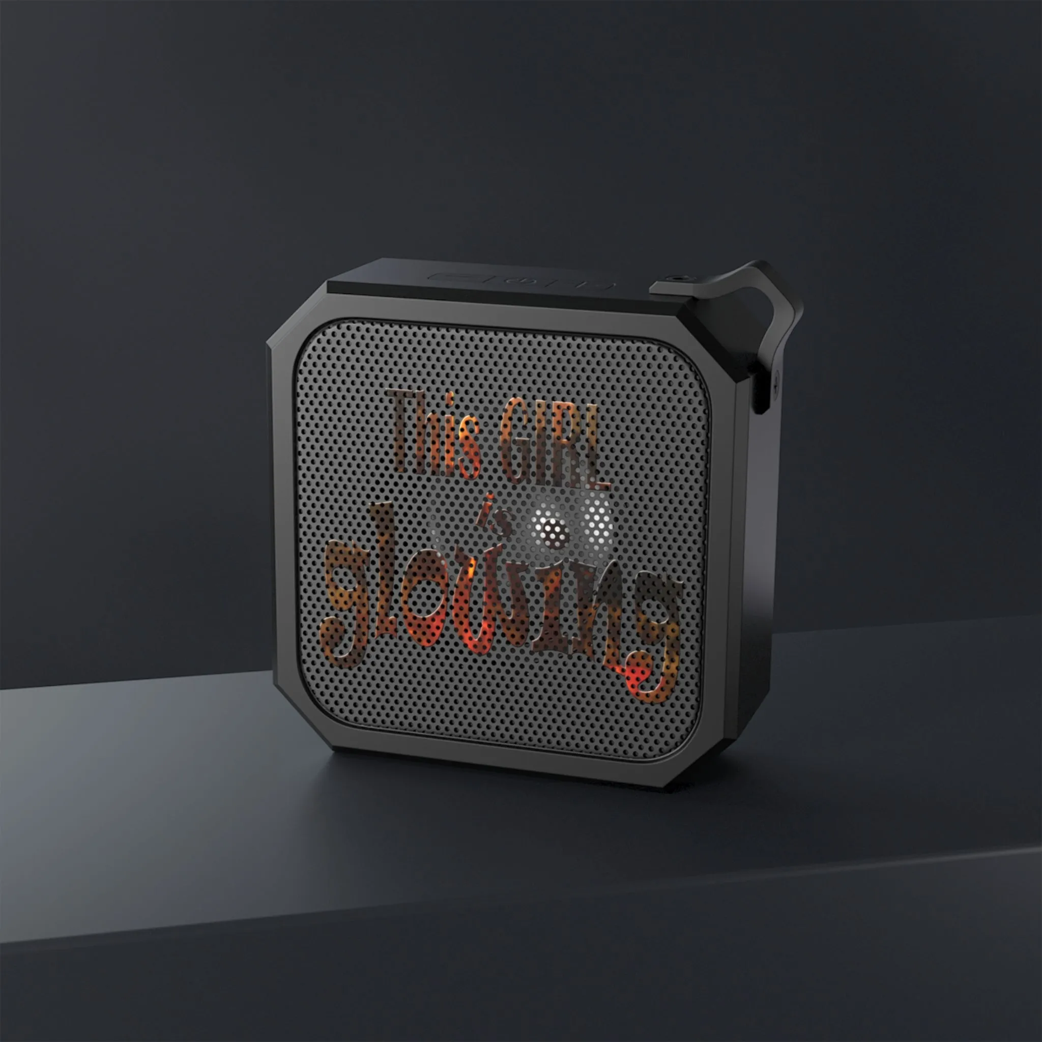 This Girl is Glowing Blackwater Outdoor Bluetooth Speaker