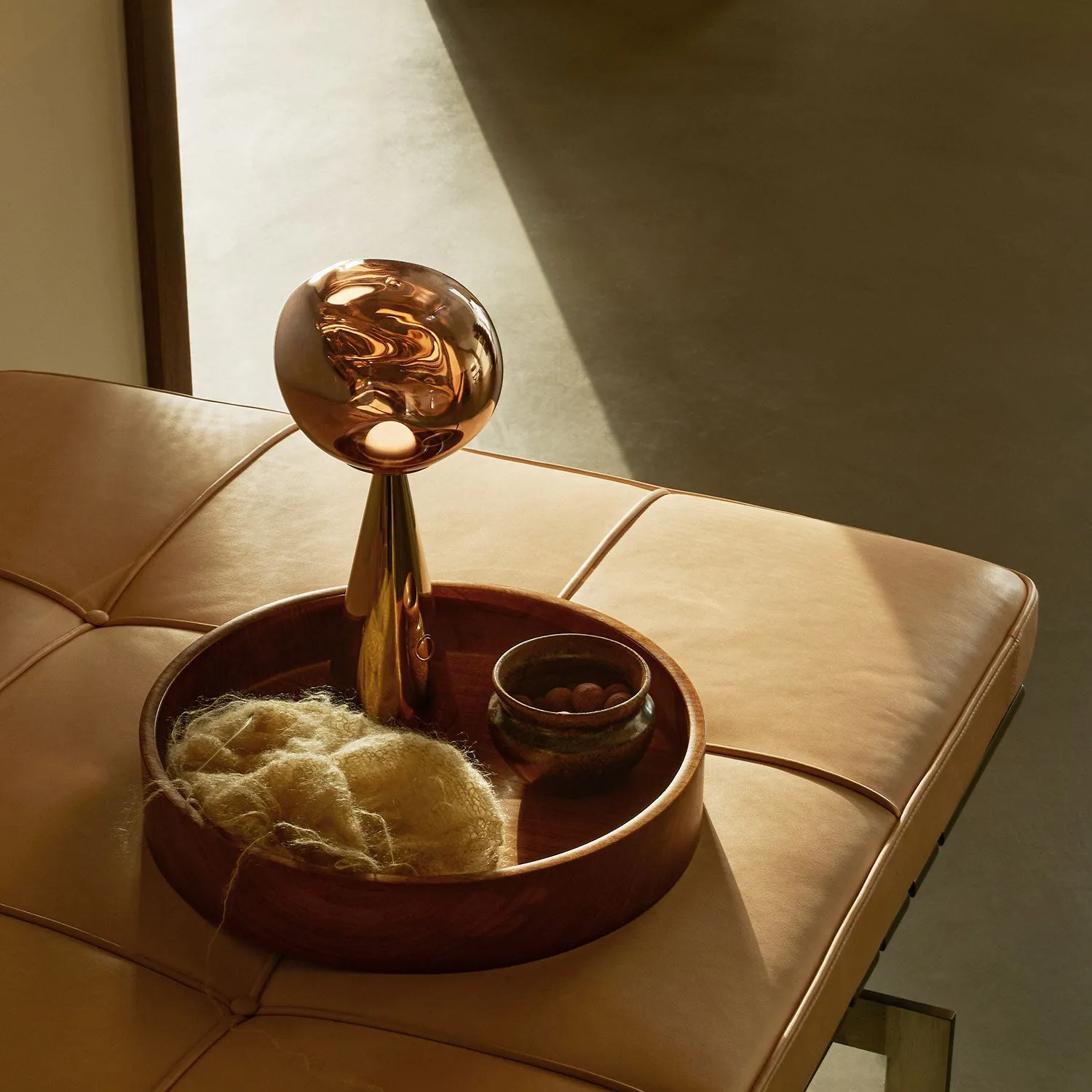 tom dixon | melt portable lamp | gold