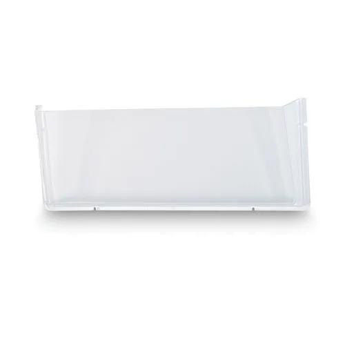 Unbreakable Docupocket Wall File, Legal Size, 17.5"  X 3" X 6.5", Clear