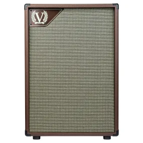 Victory Guitar Amplifier - V212-VB Vertical 2x12" Open Back Cab (Brown)