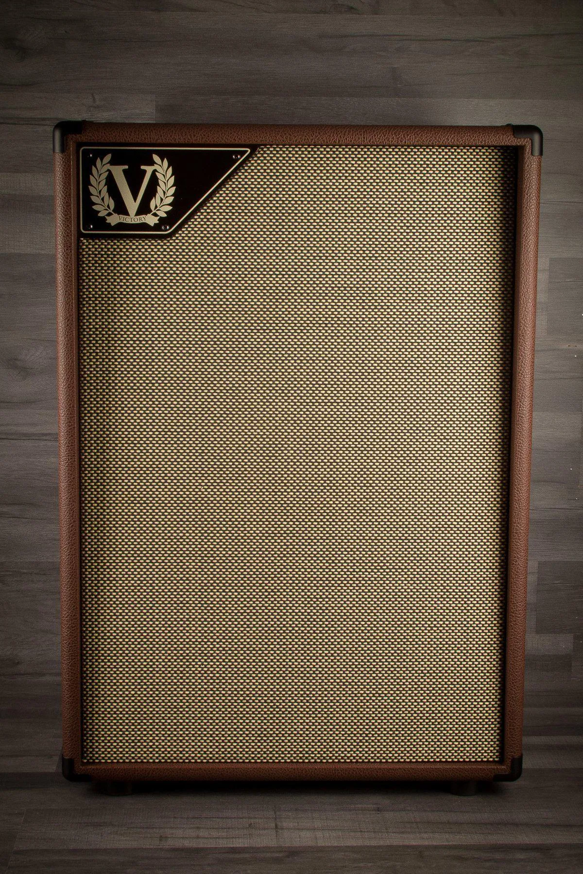 Victory Guitar Amplifier - V212-VB Vertical 2x12" Open Back Cab (Brown)