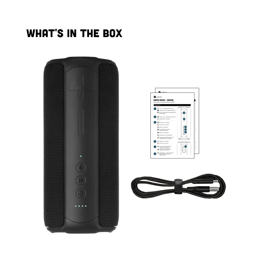 Wave Portable Speaker - Amped Series - Medium