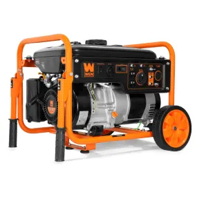 WEN 56500 5000-Watt RV-Ready 120V/240V Portable Generator with Wheel Kit