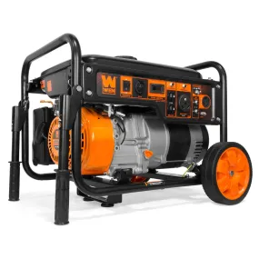 WEN GN6000 6000-Watt RV-Ready Portable Generator with Wheel Kit, CARB Compliant