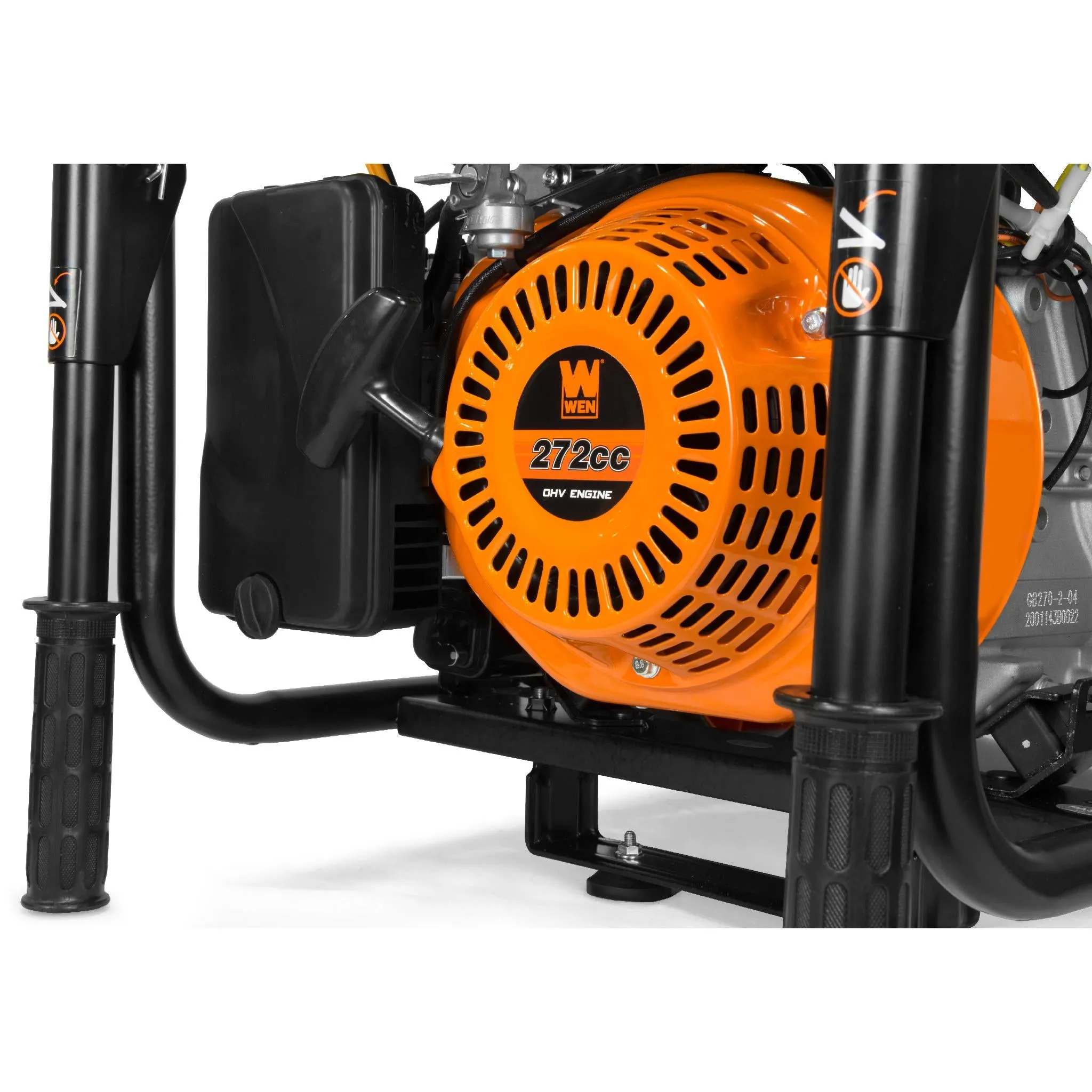 WEN GN6000 6000-Watt RV-Ready Portable Generator with Wheel Kit, CARB Compliant