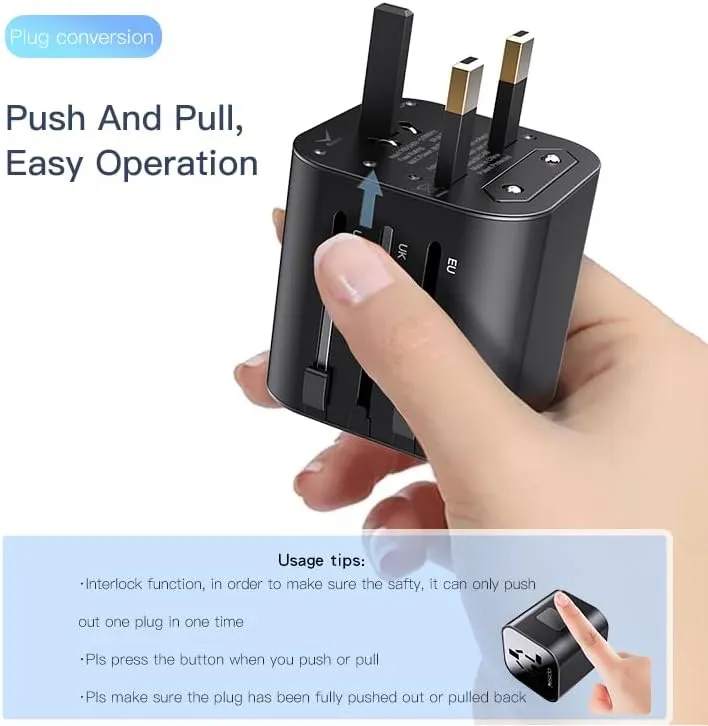 Yesido MC09 Universal Travel Adapter